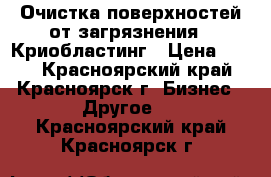 Очистка поверхностей от загрязнения - Криобластинг › Цена ­ 400 - Красноярский край, Красноярск г. Бизнес » Другое   . Красноярский край,Красноярск г.